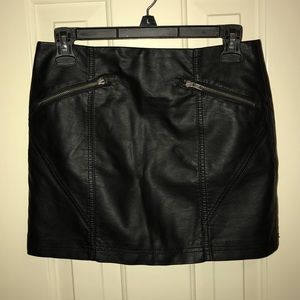 Forever 21 Faux Leather Mini Skirt